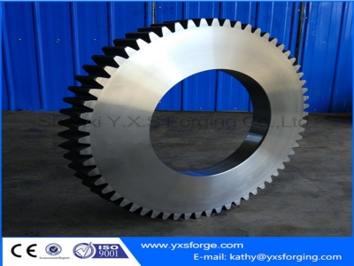 30CrNiMo8 Steel Spur Gearbox Pinion Gears with ISO Accuracy Grade 6