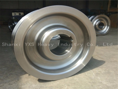 Special single side wheels for processing custom track railway